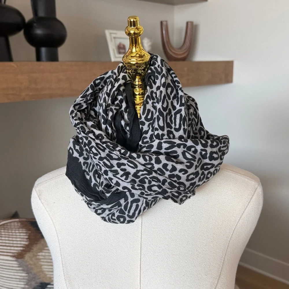 Banana Republic Leopard Scarf